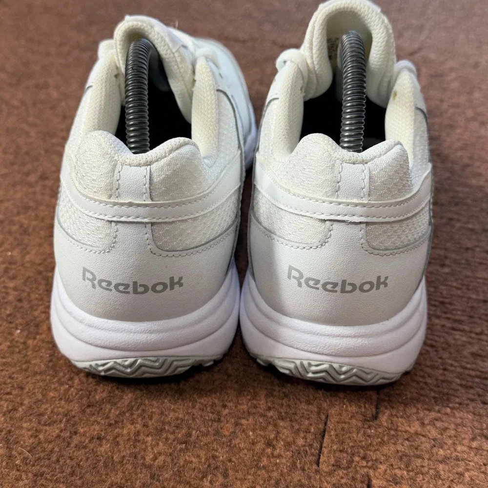 A+ Reebok Work N Cushion 4.0 White Slip Resistant Walking Shoes FU7354 Mens 8.5